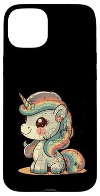 Unicorn Rainbow Sun Case for iPhone 15 Plus