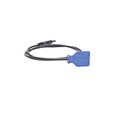 Scubapro G2 USB-oplader, drukregelaar voor duiken in koud water, uniseks, volwassenen, zwart, één maat