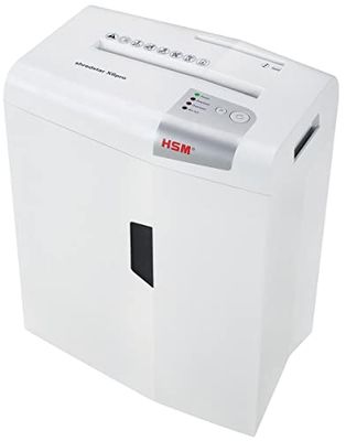 HSM shredstar X6pro 1046111 Distruggidocumenti da 2x15 mm, Bianco argento, taglio a frammenti