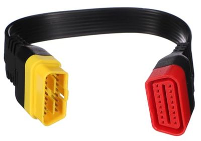 SIXTOL Mechanic Cable 26 | Cable de extensión OBD-II para Thinkdiag, Launch, 16 pines macho-hembra, herramientas de diagnóstico, flexibilidad, mantenimiento de vehículos, accesorios prácticos