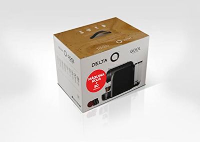 Delta Q Promo Machine avec capsules - Q Evolution Rouge Cadeau Pack XL Qharacter 80 capsules