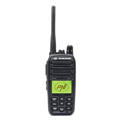 Stazione radio portatile PNI PMR R70 PRO 446MHz, 16CH 0.5W, 99 canali programmabili PC, 50 CTCSS e 166 toni DCS, IP67, nessuna licenza richiesta, PNI-R70-PRO