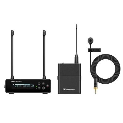 Sennheiser EW-DP ME4 Set (R4-9) Sistema de micrófono inalámbrico Lavalier UHF Digital portátil cardioide ME4 - Negro (700022)