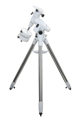 Skywatcher EQ-5 - Montatura equatoriale con treppiede in alluminio, colore: Bianco
