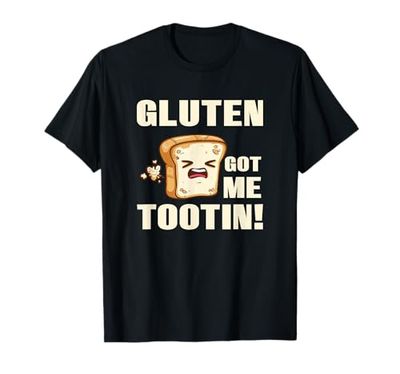 Gluten Got Me Tootin! Snack senza glutine Intolleranza al glutine Maglietta