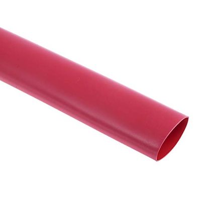 RS PRO Tubo termocontraíble (poliolefina con revestimiento adhesivo, diámetro de 19 mm, tasa de contracción 3:1, longitud 1,2 m)