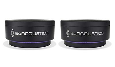 IsoAcoustics Iso-Puck Series akustiska isolatorer (Iso-Puck 76, 18 kg max/enhet, 2-pack)