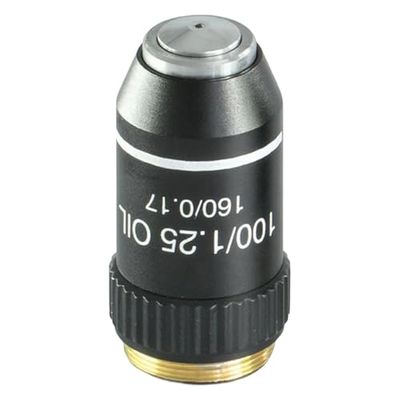 KERN Obiettivo acromatico, 1.30 olio, molla W.D. 0.07 mm