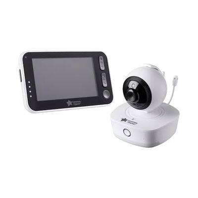 Tommee Tippee Dreamee Video and Sound Baby Monitor with Camera, Night Vision, 4.3-Inch Display, Two-Way Audio, CrySensor, 300m Range​