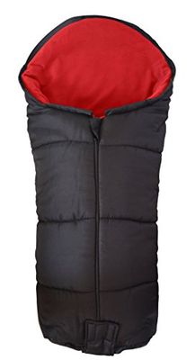 Deluxe voetenzak/COSY TOES compatibel met Phil & Teds Verve kinderwagen rood