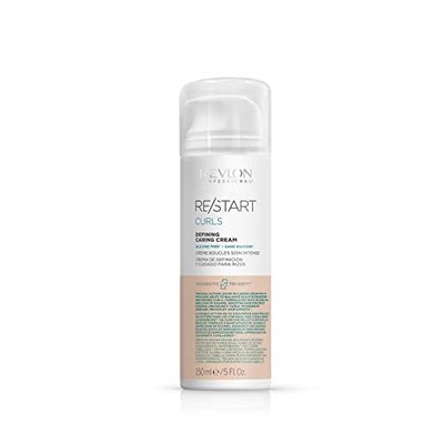REVLON PROFESSIONAL RE/START CURLS Definitions- och vårdande lockkräm, med termiskt hårskydd, utan sköljning, definierar och jämnar lockar med jojobaolja, 150 ml