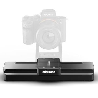 edelkrone SliderONE - gemotoriseerde camerasleder, v3, zachte beweging, video slider SteadyMOVE