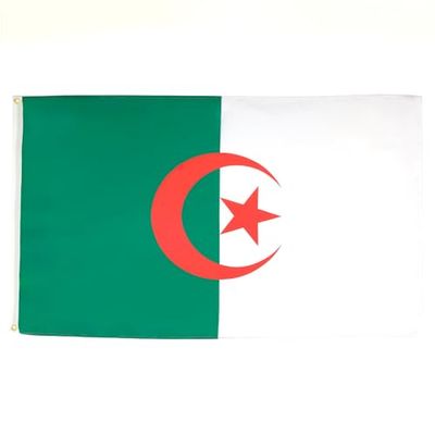 BANDERA de ARGELIA 150x90cm - BANDERA ARGELINA 90 x 150 cm - AZ FLAG