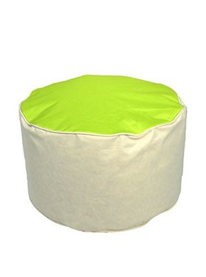Kinzler S-10122/120 zitkruk voor buiten, rond, circa diameter 53 cm, hoogte 32 cm, 2-kleurig