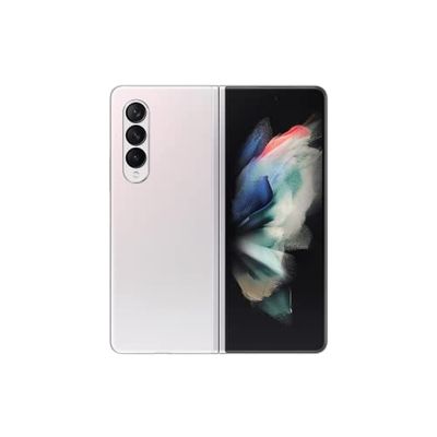 Samsung Teléfono móvil Galaxy Z Fold3 5G sin SIM Android Plegable Smartphone 256GB Phantom Silver (versión del Reino Unido)