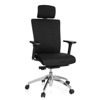 HJH Office, ASTRA LUX, bureaustoel Materiaal: zwart