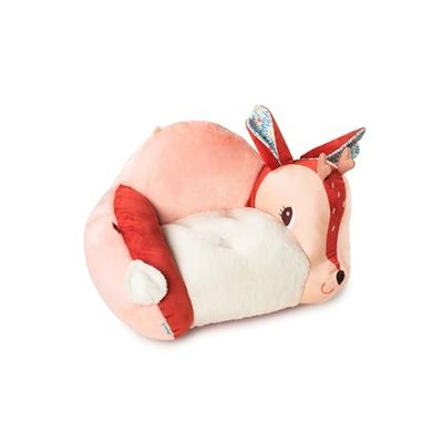 LILLIPUTIENS – Fauteuil Enfant Stella Le Faon – Fauteuil Confortable et ludique en Tissu Doux avec Oreilles et détails enchanteurs – Idéal pour la Chambre ou la Salle de Jeu – Dès 12 Mois – 83325