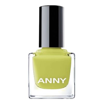 ANNY Nagellack – högkvalitativt färgnagellack med långvarig glans, okrossbart och snabbtorkande, färg: Lime stans – 15 ml