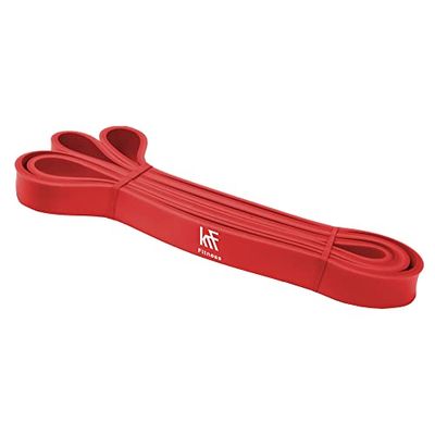 KRF Feel The Enemy KRF Fitness Banda Elastica, Adultos Unisex, roja, Fuerte