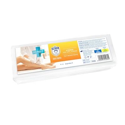 Dr Protec,Strisce per Epilazione in TNT, 100 pezzi, lunghezza 20 cm