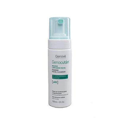 Genocutan | Mousse Ansiktsrengöring | Skin med fet trend och fläckar | Eliminerar föroreningar Respektera huden | Rengör och skydda huden | 150 ml
