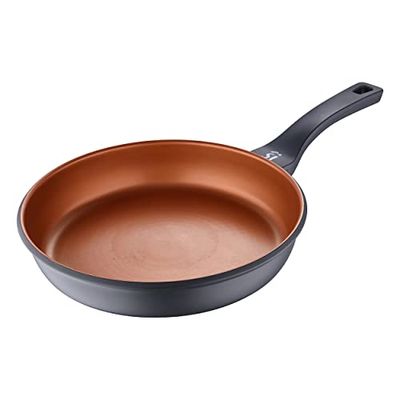 San Ignacio 28 x 6 cm Bronze Cast Aluminium Frying Pan Suitable for Induction