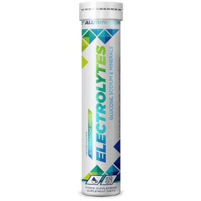 ALLNUTRITION Electrolytes Mineral Complex Magnesium Glucose Sodium Potassium Chloried Minerals Dietary Supplement Support During Hard Workout 20 Servings per Pack