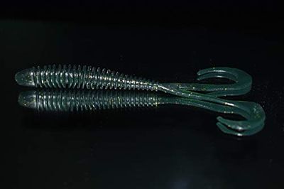 Seaspin Bikoa 5' - Juego de 8 señuelos de Pesca Verde Verde/Dorado