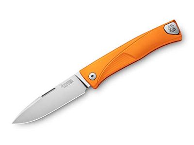 LionSteel Unisex – Vuxen Thrill Orange fickkniv, 18 cm