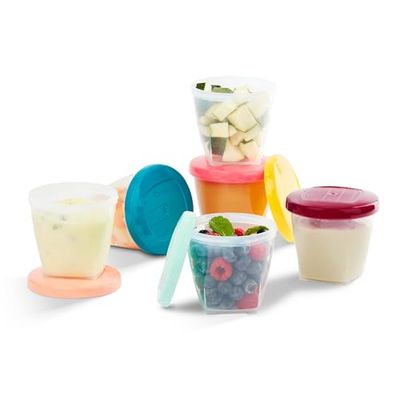 Babymoov Babybols A004309 - Embalagem de 6 recipientes de conservação, tamanho 250 ml