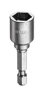 kwb Magnetische 11 mm bit-dopsleutel professional van TQ 60 staal (aandrijving: 1/4 inch EQ 6.3 zeskantschacht, ISO 1173, voor externe zeskantschroeven