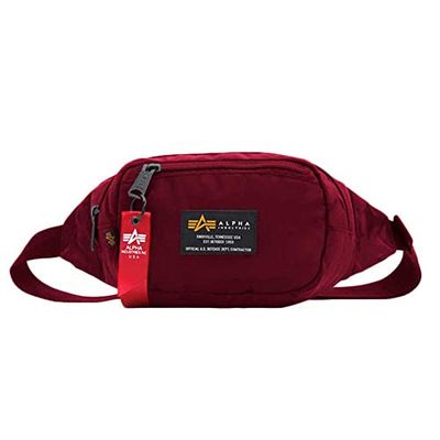 Alpha Industries Crew Heuptas Unisex Fanny Pack Burgundy