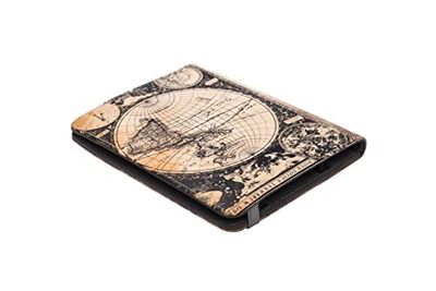 'Silverht 111937140199 – Custodia Universale da 6 per Lettori di e-Book reader con Motivo Travel
