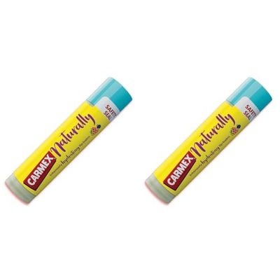 CARMEX Naturally Berry Lip Balm Stick, (4.25g) Colloidal Oatmeal, Pure cupuaçu and murumuru. Smoother, Hydrated Lips (Pack of 2)