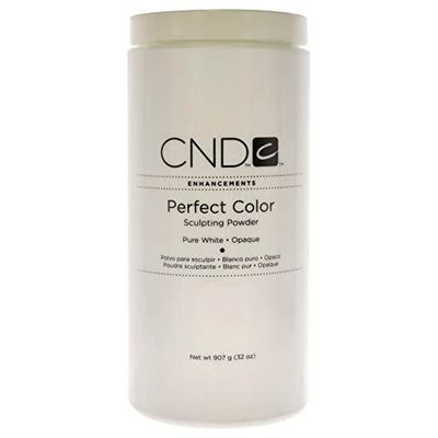 CND Perfect Color Sculpting Powder - Pure White Opaque for Women 32 oz