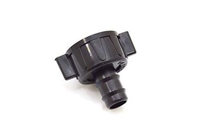 S&M 543029 Terminal druppelbus 1/2 inch x 12 mm, zwart