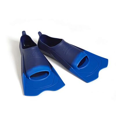 Zoggs Ultra Blue Fins Palmes d'entraînement Mixte, Bleu/Bleu Marine, (EU41-42/ UK7-8)