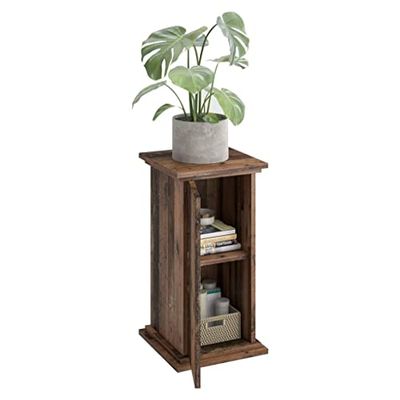 FMD Möbel Columna Decorativa, Tableros de partículas, ca. 30 x 30 x 57,9 cm