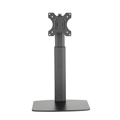 Ewent Support avec Ressort à gaz Ecran avec Bras pour Moniteur Unique pour écrans LCD LED 13-32", Bras à Ressort à gaz pivotant à 360°, Norme VESA 75-100 mm, Poids Max. 6,5 kg