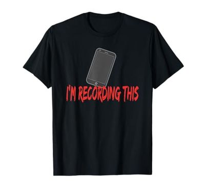 Estoy grabando Esto - Teléfono Inteligente Camiseta
