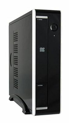 Lc-Power LC-1360MI Case Mini-ITX 75W, Nero