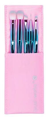 Brushworks Unicorn HD Precision Eye & Brow Set, 1 Pezzo