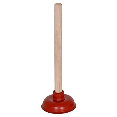 MSV 100411 Afvoerreiniger, 10,7 cm, houten handvat