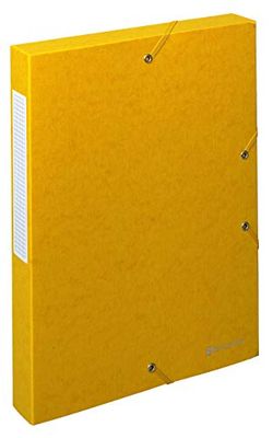 Boite de classement exabox dos 40mm carte lustree scotten nature future
