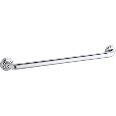 KOHLER K-10542-S Traditional 24-Inch Grab Bar, Polished Stainless