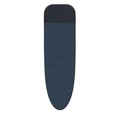 Joseph Joseph Ironing Board Cover, Cotton with silicone iron rest- for use with Glide Plus, Black, 130 cm