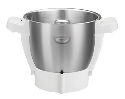 Moulinex Bol Companion XL XF380E12 Accessoire pour Cuisine Companion et Cuisine iCompanion Capacité de 3 L, Acier inoxydable