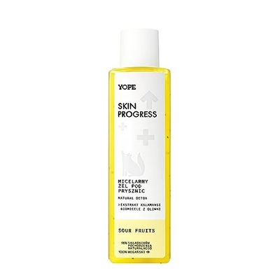 YOPE SKIN PROGRESS NATURALNY ŻEL Prysznic MICELARNY DETOX - OWOCE kwaśne 200 ML