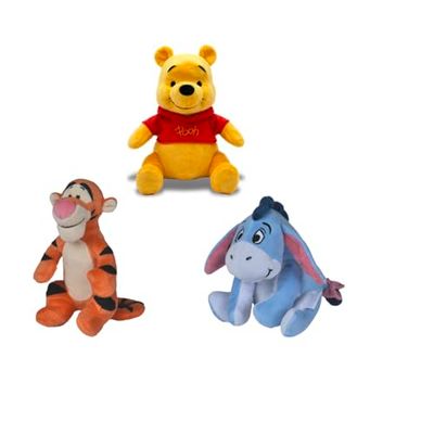 Disney 6315872710NBP - Nalle Puh & Co. Gosedjur - Disney Nalle Puh, Ior eller Nasse som Gosedjur, 17 cm, Från 0 månader, Slumpmässigt Urval, 1 st