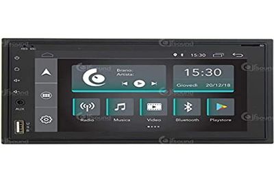 Radio Universal para Coche 2 DIN Android Dab GPS Bluetooth WiFi USB Full HD Touchscreen Display 6.5”